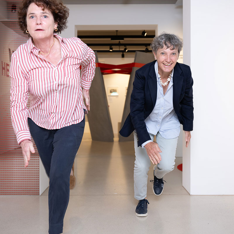 Kaba Rössler und Nadine Schneider